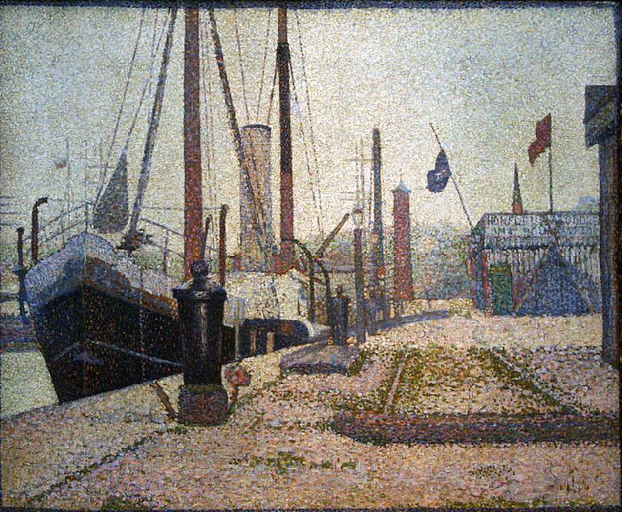 Honfleur, Georges Seurat